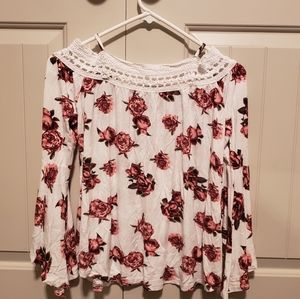 Rue 21 Over the Shoulder Blouse